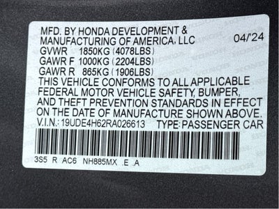2024 Acura Integra w/A-Spec Technology Package