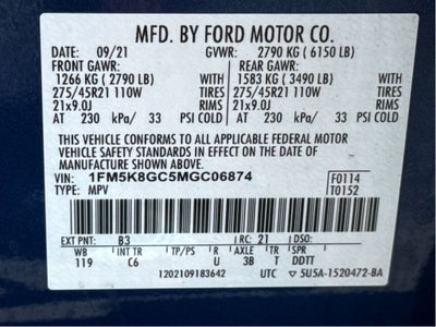 2021 Ford Explorer ST