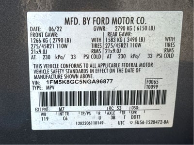 2022 Ford Explorer ST