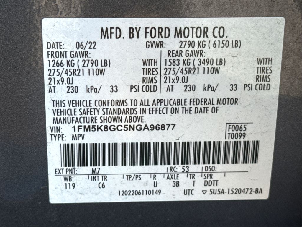 2022 Ford Explorer ST