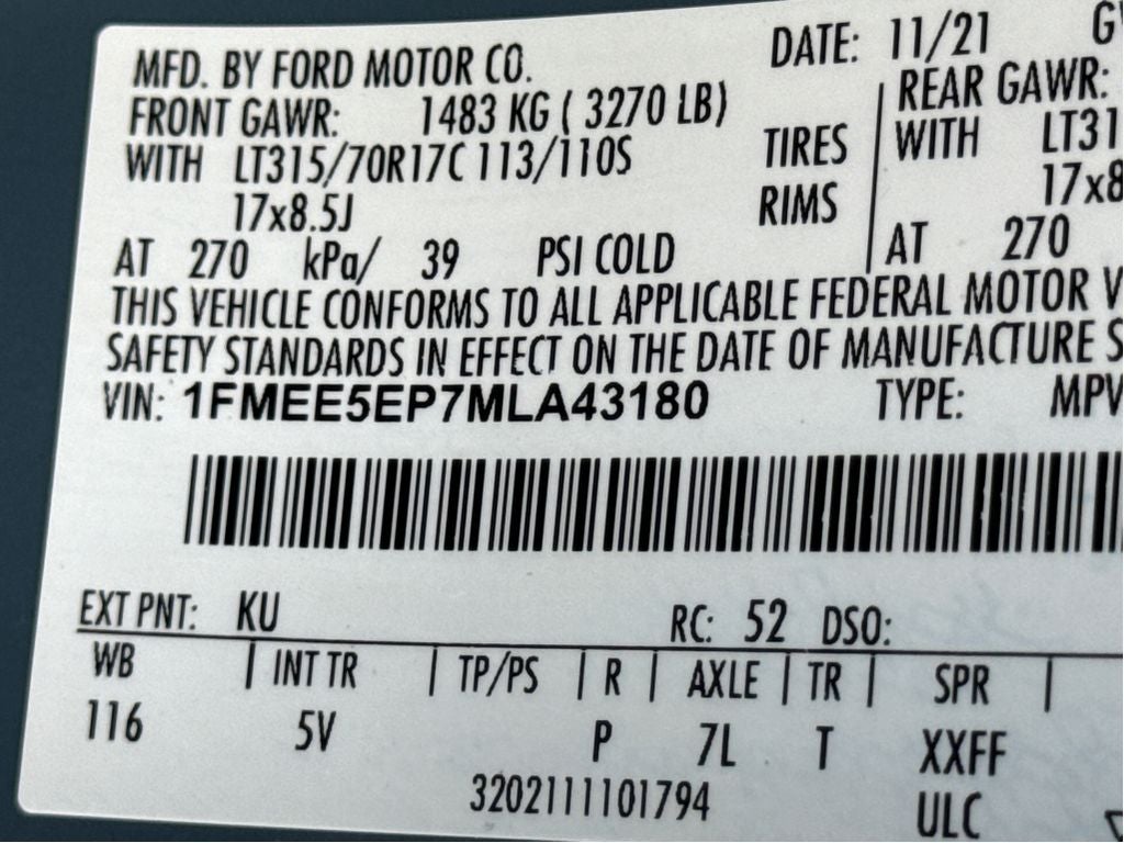 2021 Ford Bronco First Edition