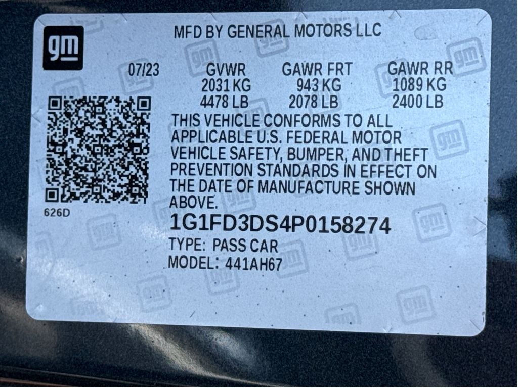 2023 Chevrolet Camaro 3LT