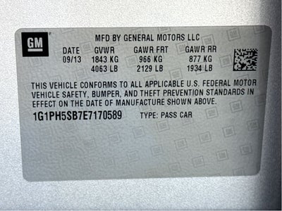 2014 Chevrolet Cruze ECO