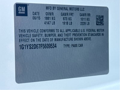 2015 Chevrolet Corvette Z06 2LZ