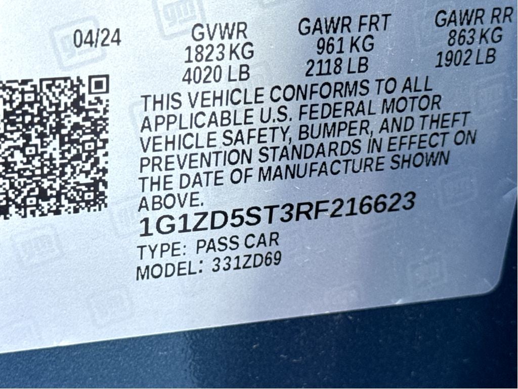 2024 Chevrolet Malibu LT