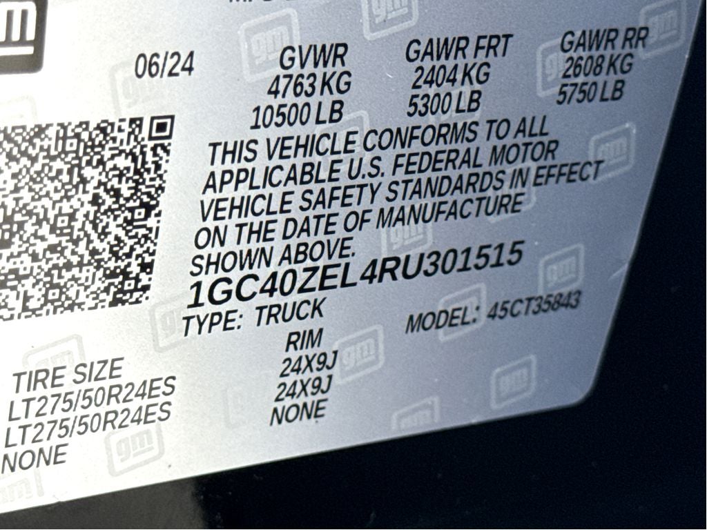 2024 Chevrolet Silverado EV RST