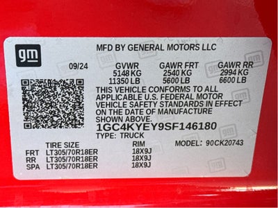 2025 Chevrolet Silverado ZR2