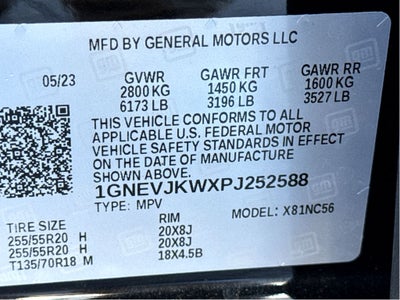 2023 Chevrolet Traverse RS