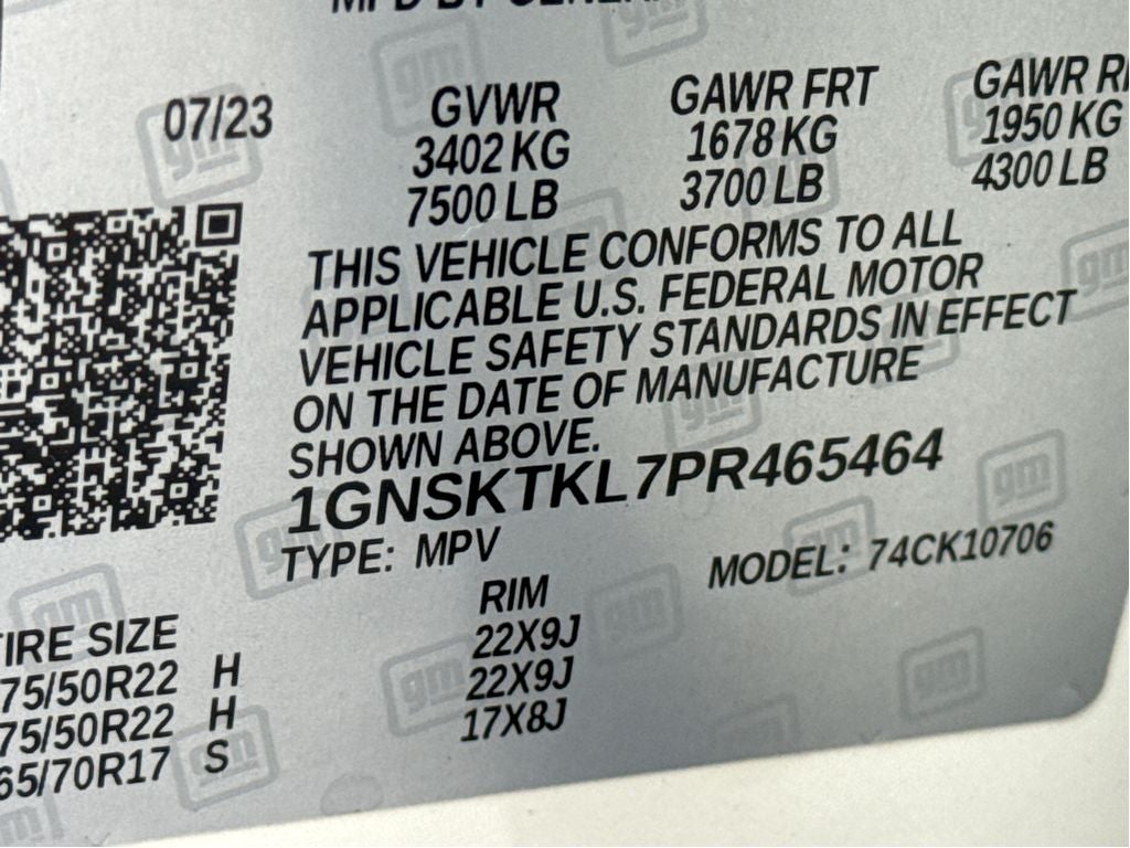 2023 Chevrolet Tahoe High Country