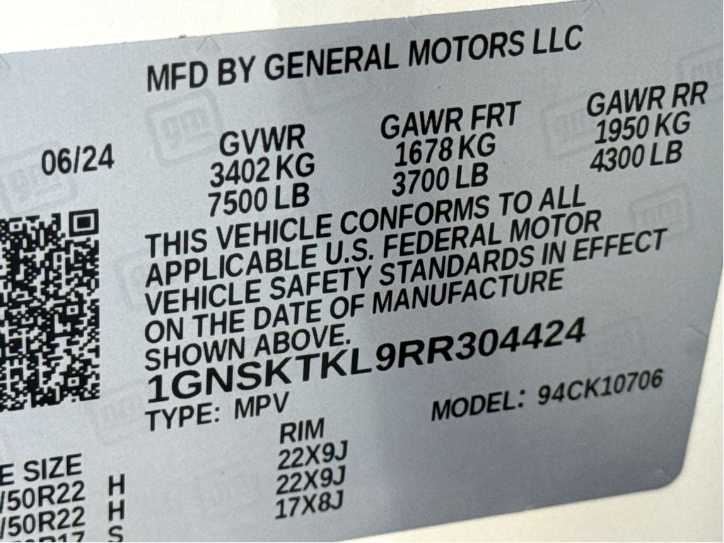 2024 Chevrolet Tahoe High Country