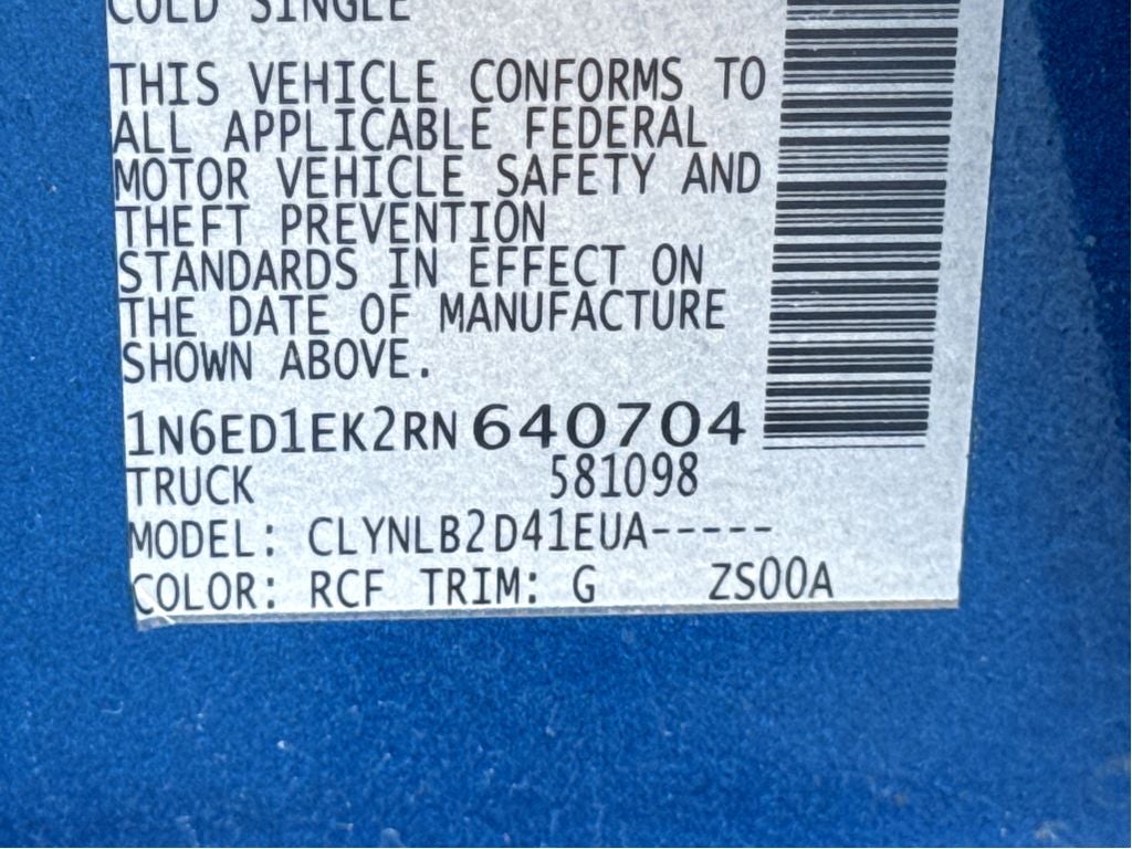 2024 Nissan Frontier SV