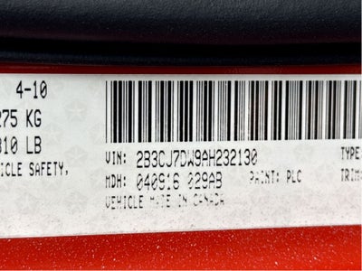 2010 Dodge Challenger SRT8