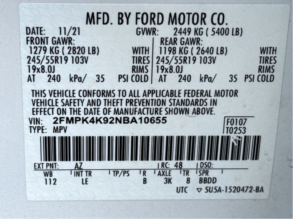 2022 Ford Edge Titanium