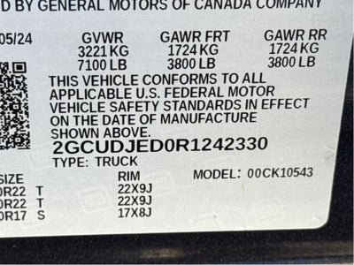 2024 Chevrolet Silverado High Country