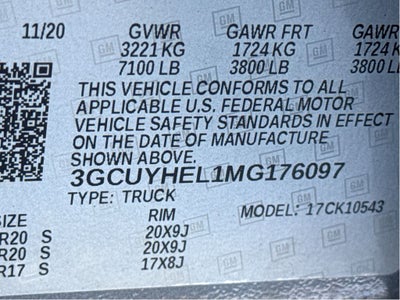 2021 Chevrolet Silverado High Country