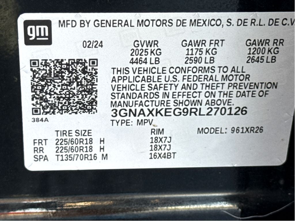 2024 Chevrolet Equinox LT