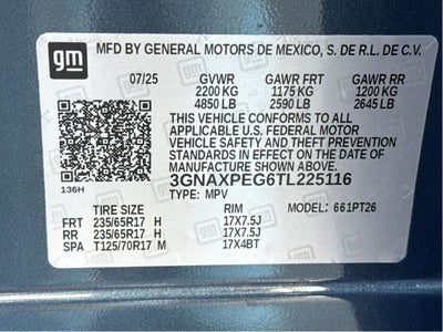 2026 Chevrolet Equinox AWD LT