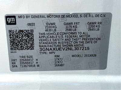 2022 Chevrolet Equinox LT