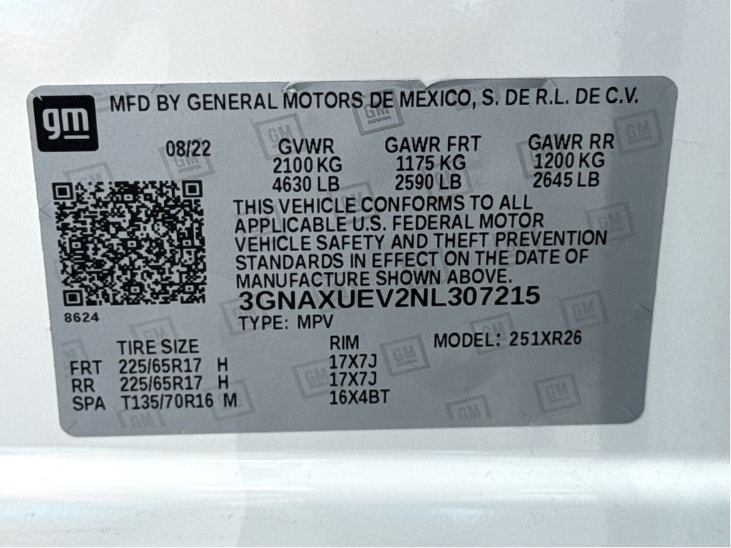 2022 Chevrolet Equinox LT
