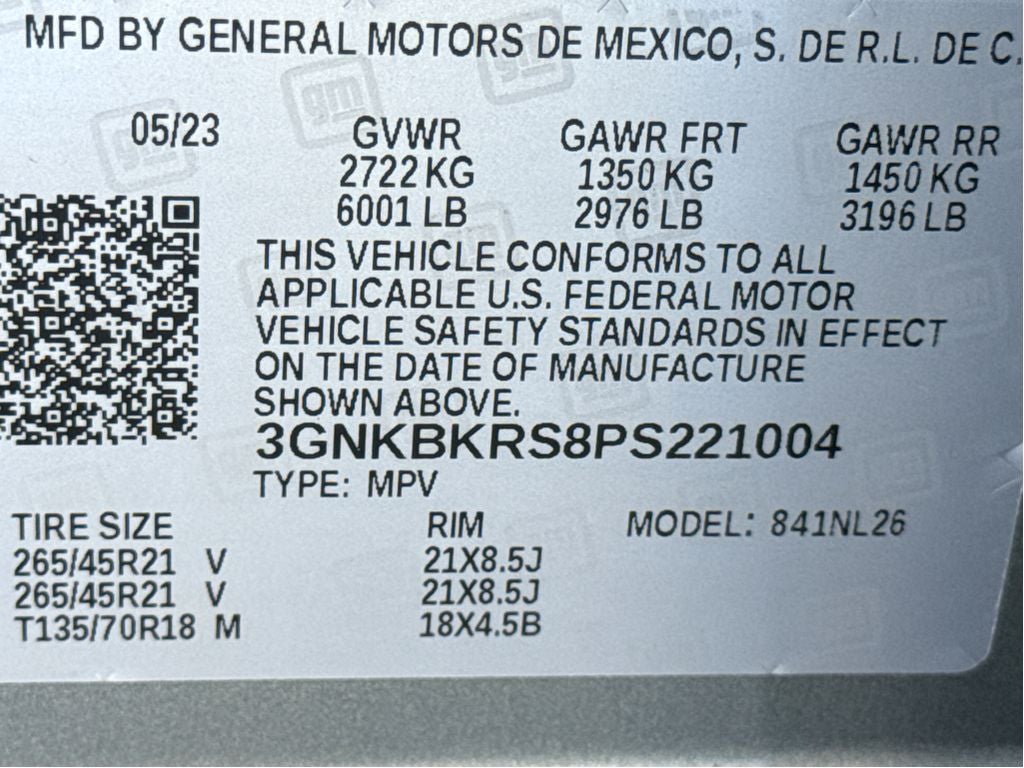 2023 Chevrolet Blazer RS