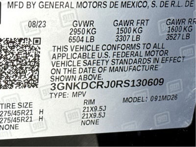 2024 Chevrolet Blazer EV eAWD RS