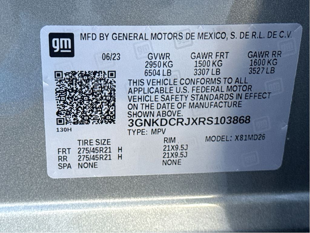 2024 Chevrolet Blazer EV eAWD RS