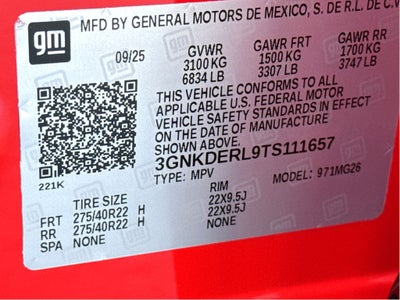 2026 Chevrolet Blazer EV AWD SS