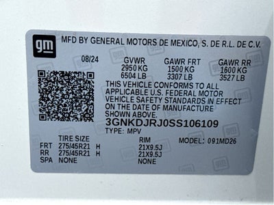 2025 Chevrolet Blazer EV AWD RS