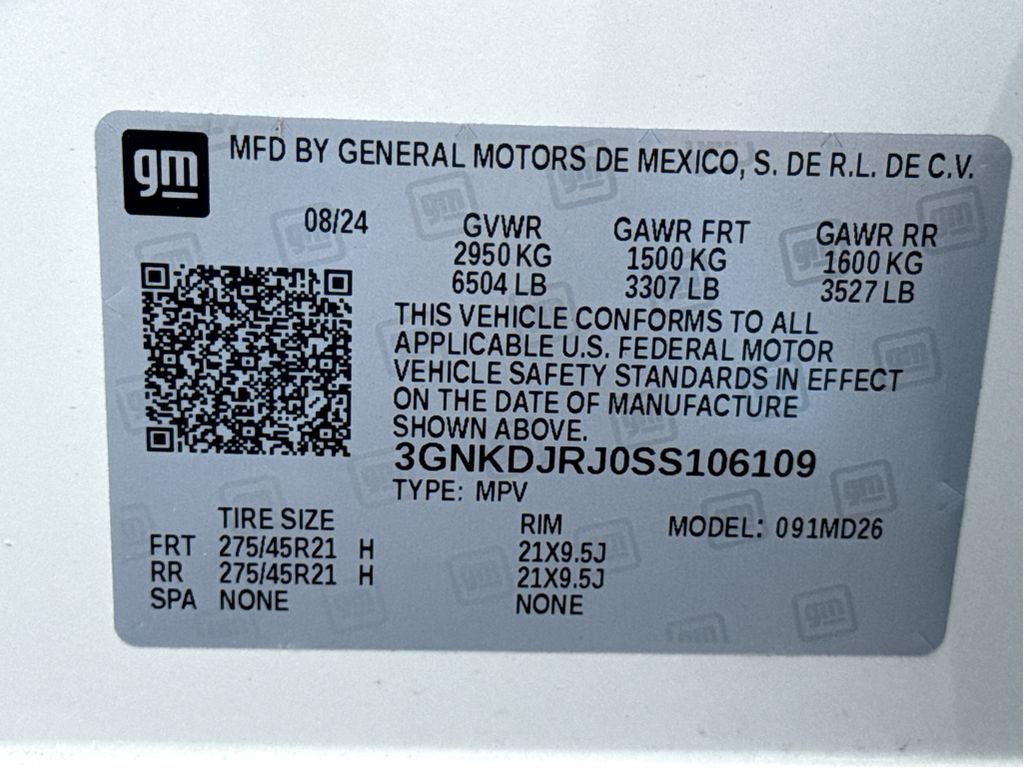 2025 Chevrolet Blazer EV AWD RS