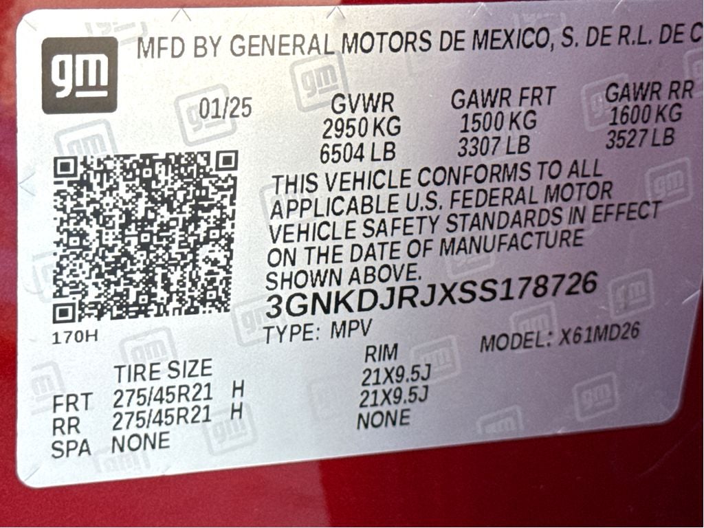 2025 Chevrolet Blazer EV AWD RS