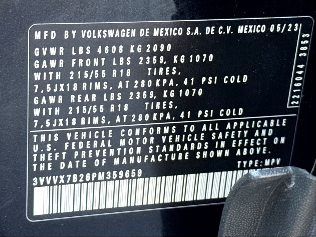 2023 Volkswagen Taos SE