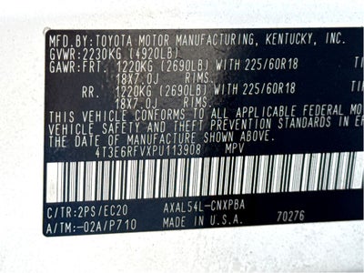 2023 Toyota RAV4 Hybrid Hybrid XSE