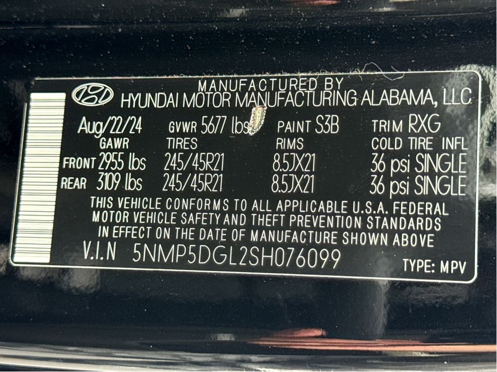 2025 Hyundai Santa Fe Calligraphy