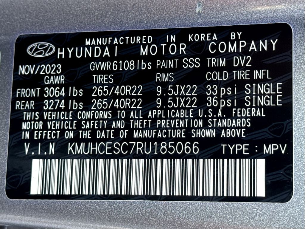 2024 Genesis GV80 3.5T (A8)
