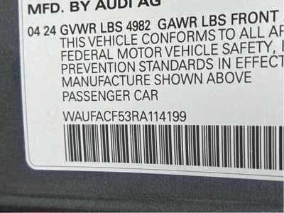 2024 Audi A5 Sportback S line Premium Plus