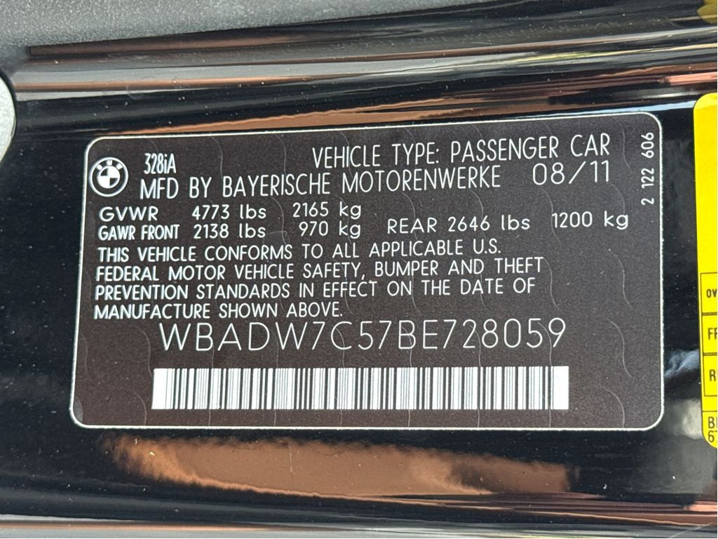 2011 BMW 3 series 328i