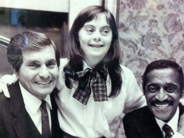 Johnny Londoff, Sr., Jackie Londoff and Sammy Davis, Jr