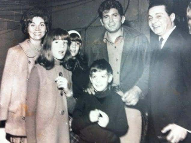 The Londoff family and Michael Landon.
